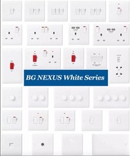 BG Nexus White Moulded Round