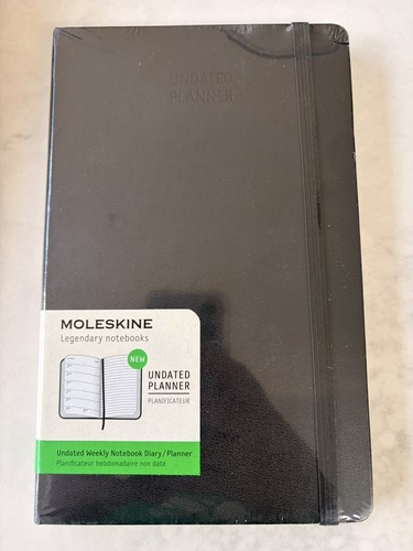 Moleskine undated weekly - moleskine,