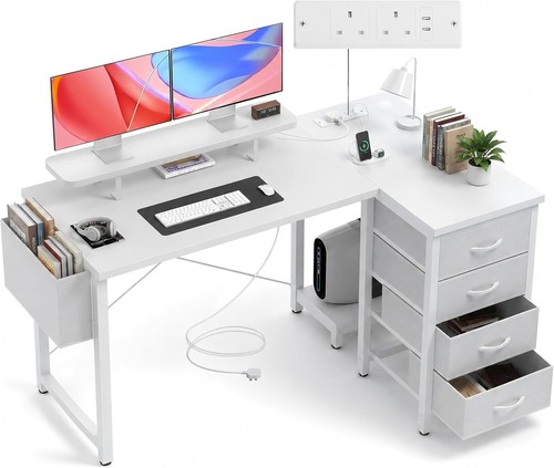 Computer corner desk with - computer,