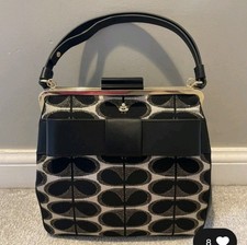 Orla Kiely Leather Holly Bag
