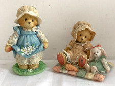 Gail / Faith Cherished Teddies Figurines Vintage 1993/1994 Two adorable vintage