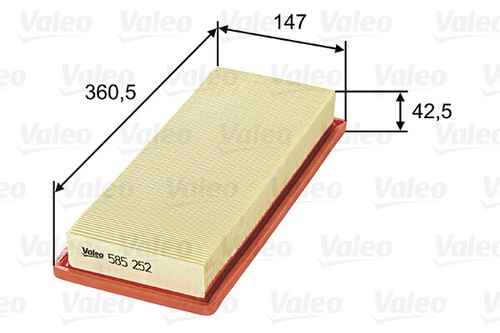 Valeo 585252 air filter - air,