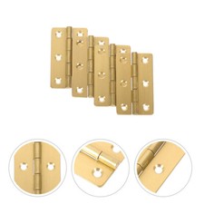  4 Pcs Solid Brass Piano Hinge Vaguelly Hinges Cabinet for Caskets