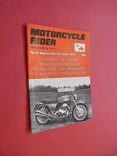 Motorcycle rider magazine - rider.,