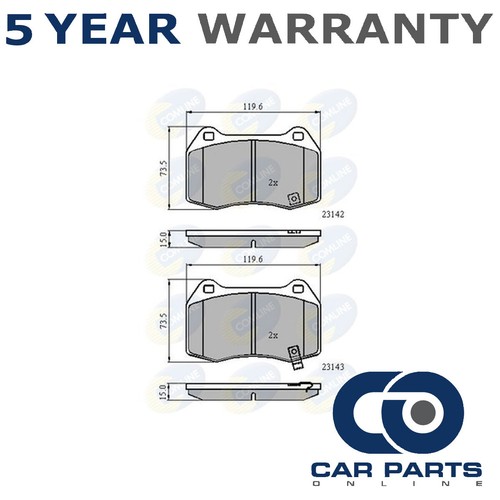 Brake pads set - brake, front