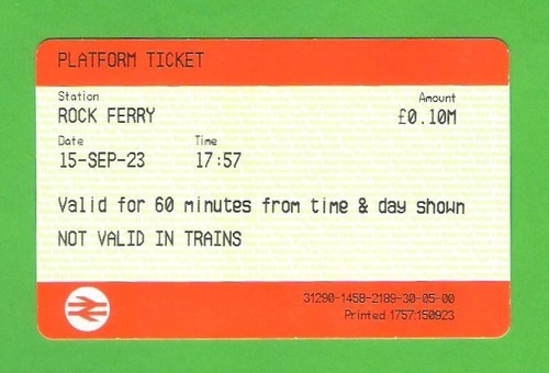 National rail platform - national,