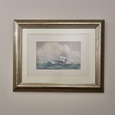 THE SAILING SHIP WATERCOLOUR