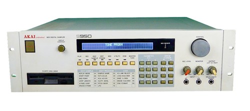 Akai s950 bit - akai, sampler
