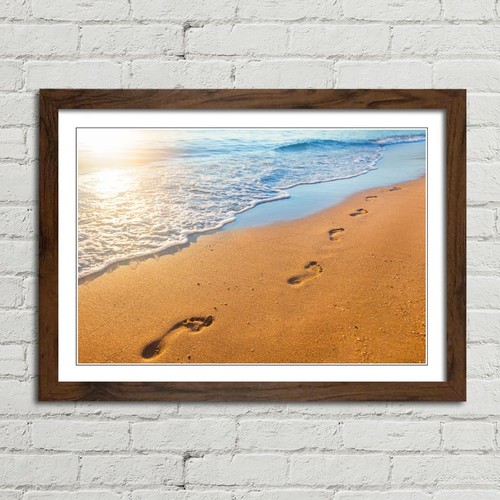 Footprints in the Sand Bea