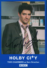 Tom Chambers - Sam Strachan - Holby City - Signed Autograph