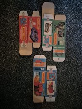 Matchbox Empty Boxes X3
