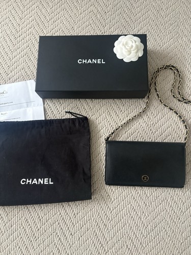 Chanel black grained - chanel,