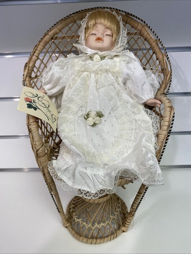 Vintage porcelain baby - porcelain, doll