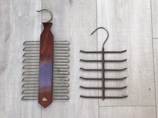 Vintage Wooden Tie Holder from