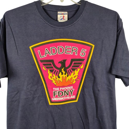 Jerzees mens fdny ladder - m,
