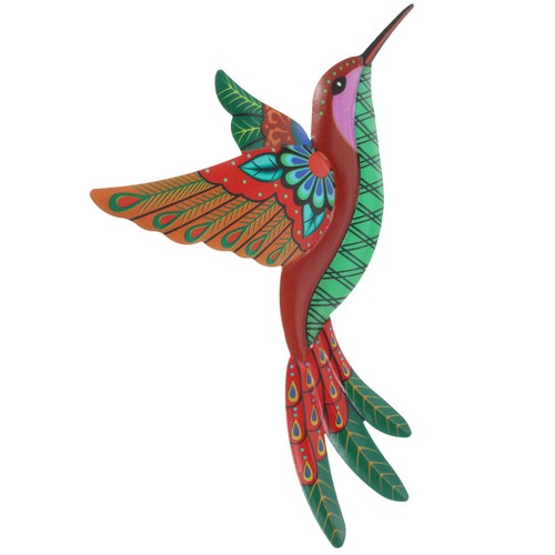 Iron hummingbird wall art - hummingbird,