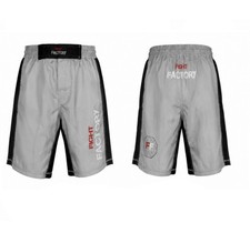 Mens mma fight shorts grey - mens,