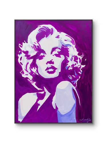 Pop art original merilyn - art,