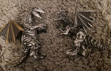 2 X Dinosaur Figures