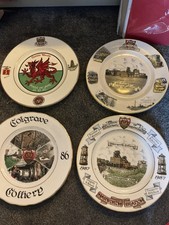Miners/Colliery plates x 12