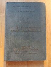 Ancient Order Of Foresters Plynouth 1900 Masonic Book