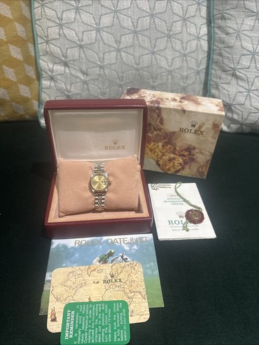 Rolex ladies datejust metal - rolex, bi-metal
