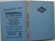 Riley Cars 1936-56 Nine RM Pathfinder Kestrel Sprite + Pearson Owners Handbook