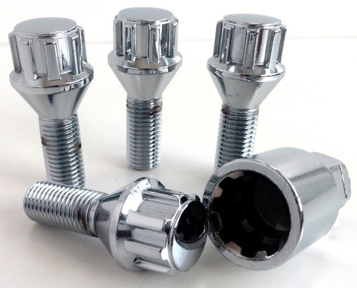 Set alloy wheel locking - of,