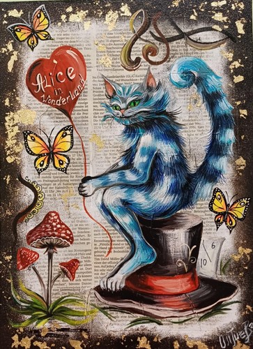 Cheshire cat alice - alice, in