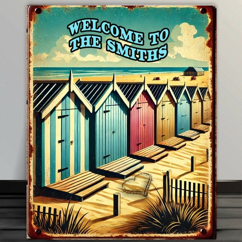 Personalised beach house hut - personalised,