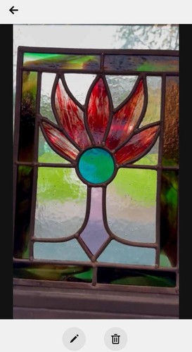Stained glass tree - stained,