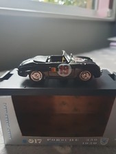 Brumm S017 1/43 Scale Metal Model Porsche 356 Roadster 1950 Black