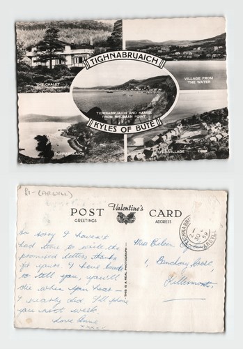 Postcard tighnabruaich kyles - postcard,