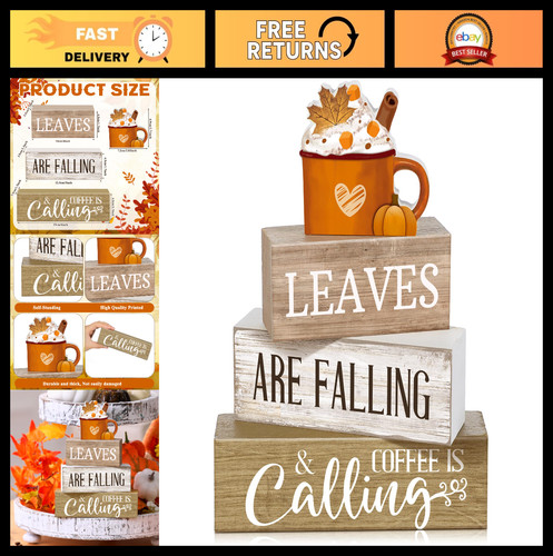 Fall coffee table decor - coffee,