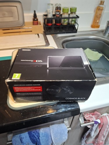 Nintendo 3ds console black - 3ds,