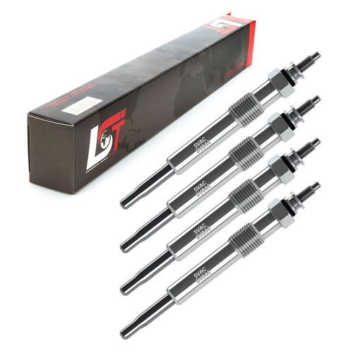 Glow plug rod - plug, for