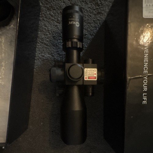 Cvlife 10x40 airsoft scope - 2.5-10x40,