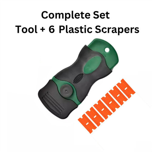 Plastic scraper tool glass - scraper,