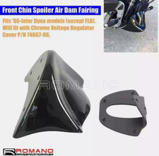 Front Spoiler Air Dam Lower Chin Fairing For Harley Dyna Street Bob FXDB 2006-Up