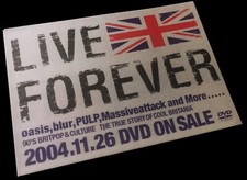 OASIS POSTCARD Live Forever