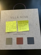 Villa Nova Valleta Fabric Sample Book-washable Satins-141 Samples, Cot/poly