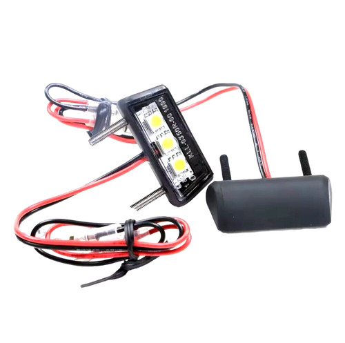 Mini led license plate - plate, light