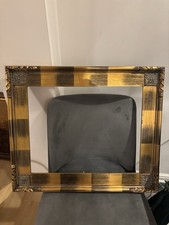 Large Antique Style Ornate Gilt Picture Frame – Decorative Gold Large