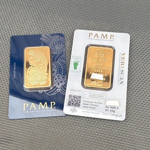 Pamp suisse gold bar troy - 1,