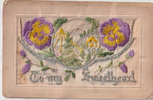 Ww1 embroidered silk - ww1,