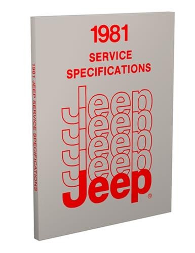 1981 jeep service - 1981,