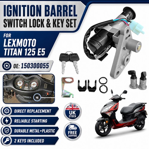 Ignition key lock - ignition,