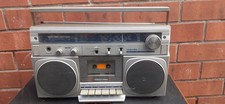 VINTAGE Toshiba RT-100S Boombox Stereo Cassette Radio Player