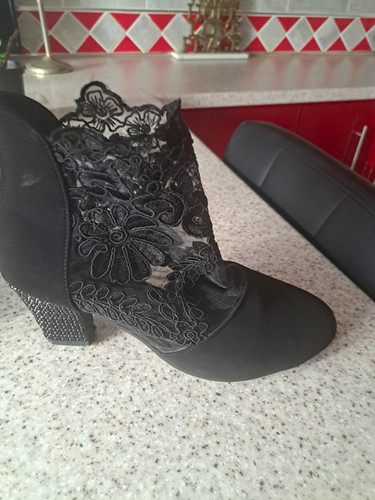 Women black lace floral - women’s,