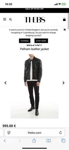 Mens belstaff pelham - mens, leather